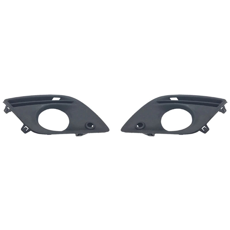 1 Pair Fog Lamp Trim Caps Car Front Bumper Fog Light Cover Auto Accessory for Volvo XC60 09-16 Replace 31294051 31294052 Quake black