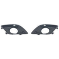 1 Pair Fog Lamp Trim Caps Car Front Bumper Fog Light Cover Auto Accessory for Volvo XC60 09-16 Replace 31294051 31294052 Quake black