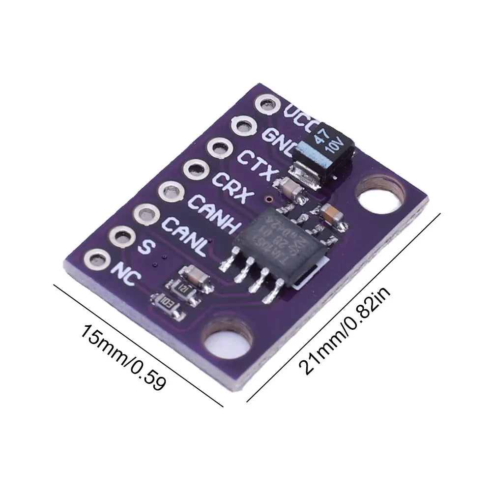 TJA1051T CAN Transceiver Module High Speed Transfer Rate CAN Transceiver Breakout Board Low Power Consumption CAN Network Module Quake