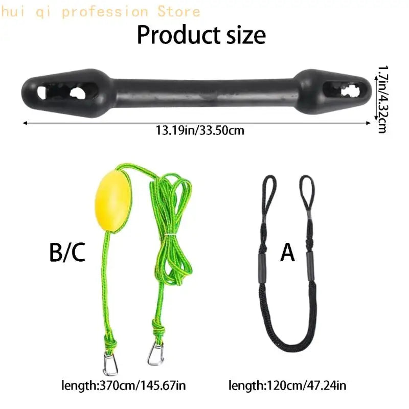 Boat Docking Buffer Mooring Snubber with Rubber Impact Body and Loop End Design for Boat Line Use Afloat Today H8WE Quake