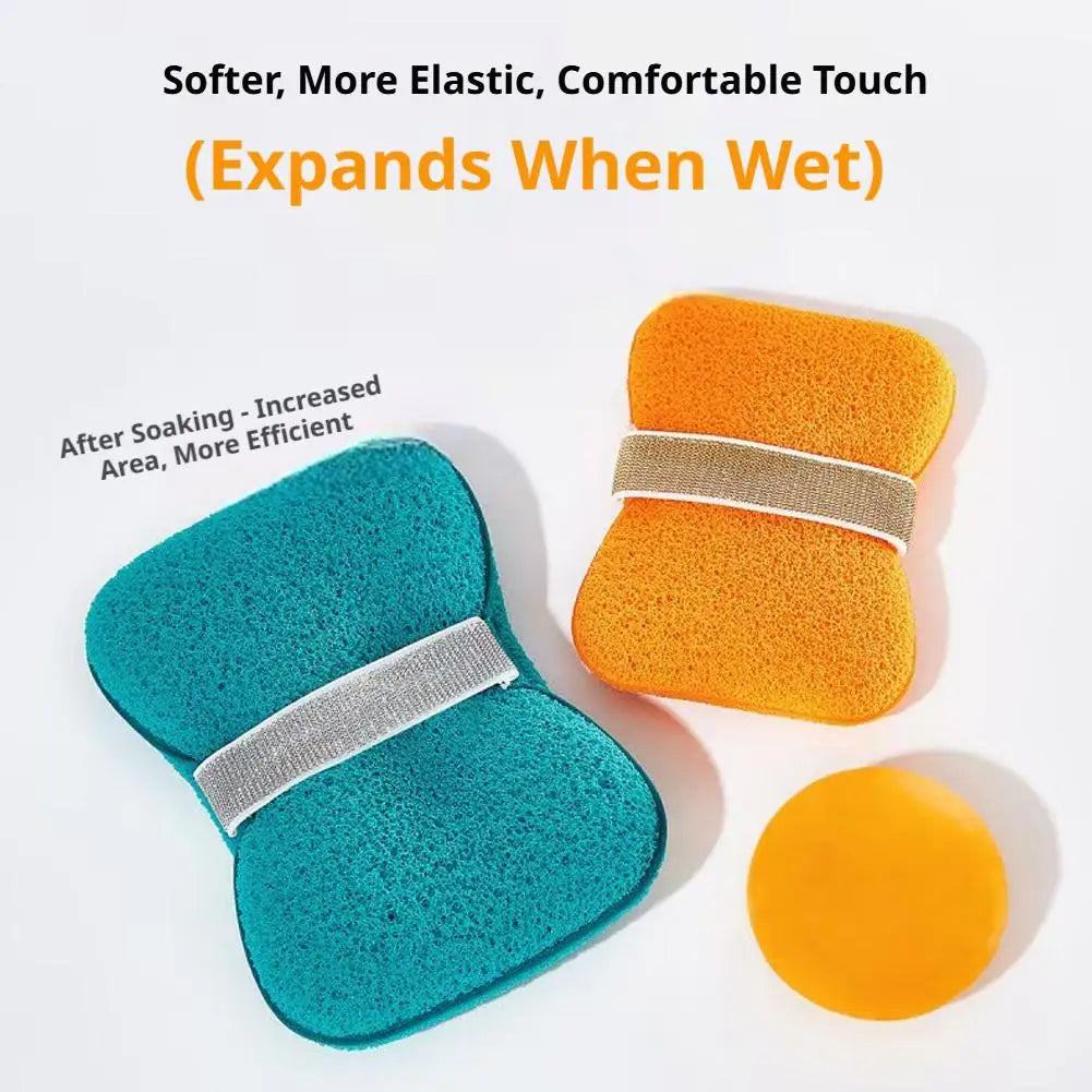 Sponge Soap Bag Bath Cleansing Foaming Net Pouch Body Exfoliating Scrubber Sponges Bathroom Nylon Soap Pocket Quake