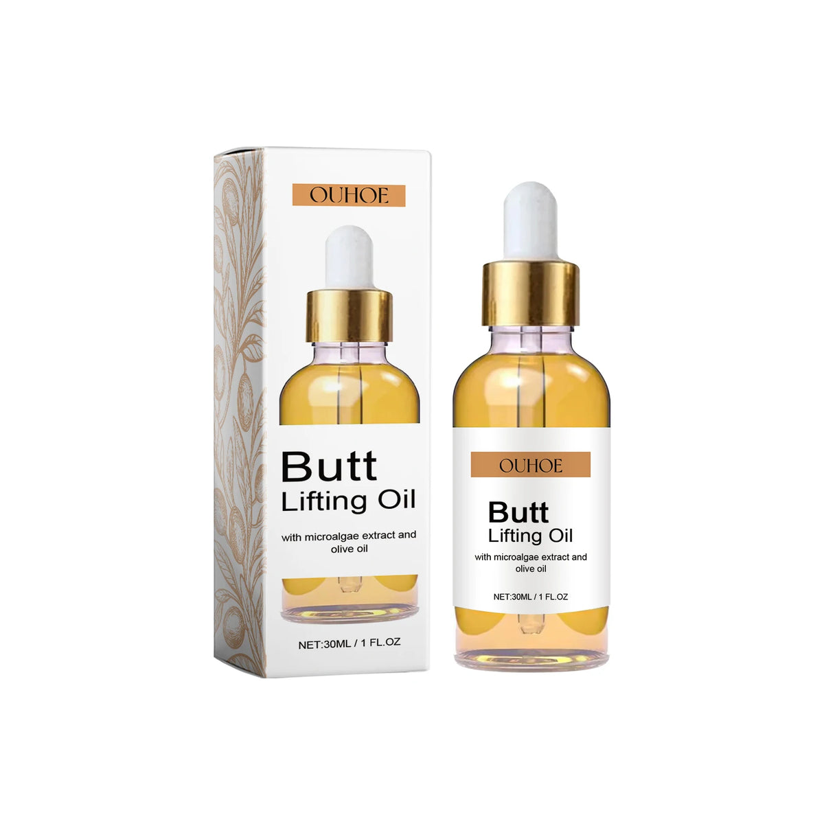Hip Lifting Oil Buttock Lifting Oil Firming Nourishing Moisturize Tighten Shaper Bum Sexy Body Butt Massage Care Essential Oil Quake 30ml