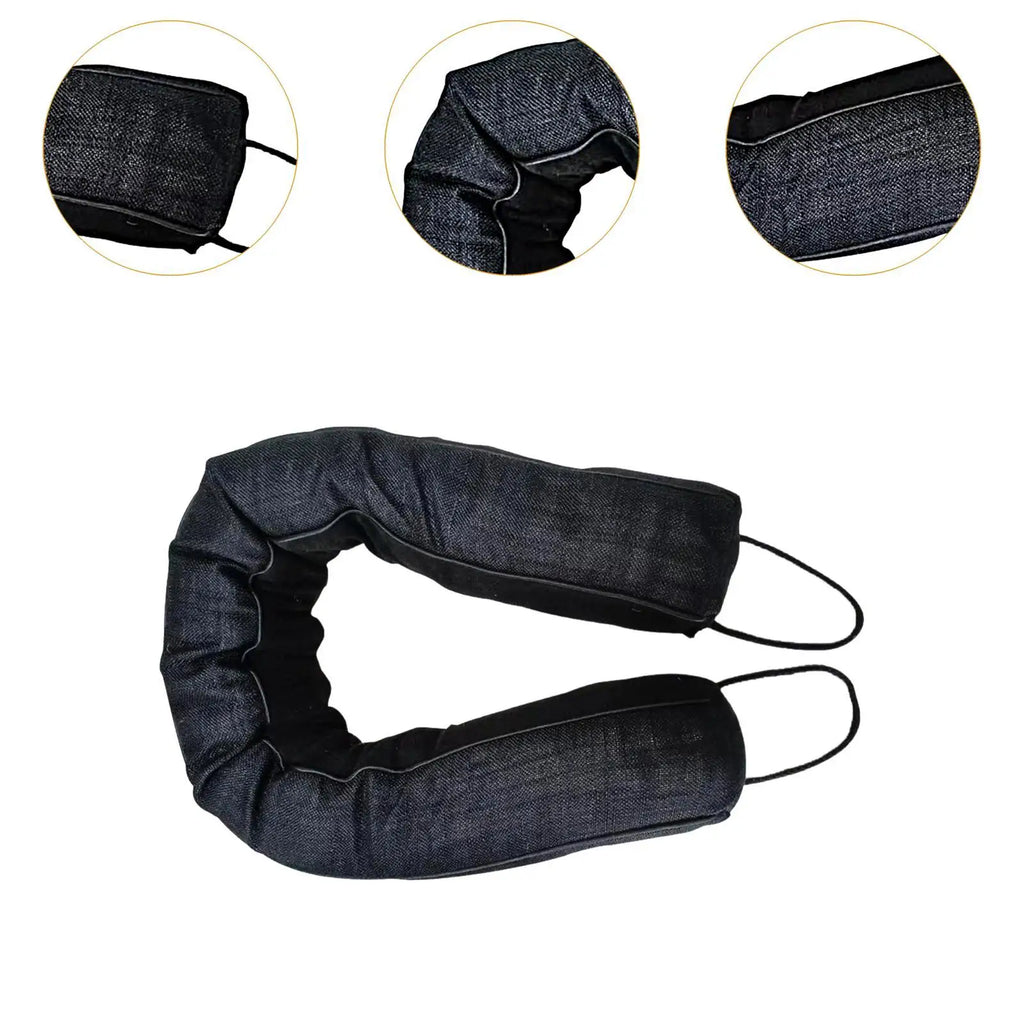 Polyester PP Cotton Door Draft Stopper Heavy Duty Noise Blocker Easy Install for Home Essential Door Seal Quake