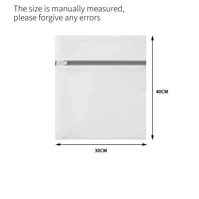 4PCS Fine Mesh Laundry Washing Bag Machine Wash Protector for Underwear Sweater Anti Deformation Clothes Cleaning Mesh Pouch Quake
