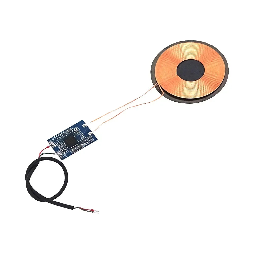 Qi Standard Wireless Charging DIY Coil Receiver Module Circuit Board Wireless Charging Coil for iPhone SmartPhone Quake