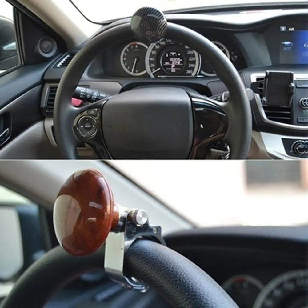 Universal Car Steering Wheel Ball Anti Slip Car Accessories Handle Aid Booster Ball Spinner Knob Quake