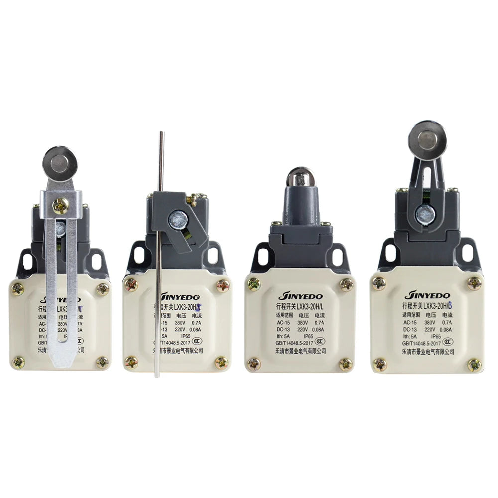 Travel Switch LXK3-20H/T/B/D/J/L Limit Switch Auto Reset Roller Rotary Arm Type Micro Switch Waterproof Quake