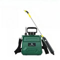 High-Pressure Agricultural Sprayer Lithium Battery 8L Backpack Pesticide Sprayer New Disinfection Irrigation Electric Sprayer Quake green