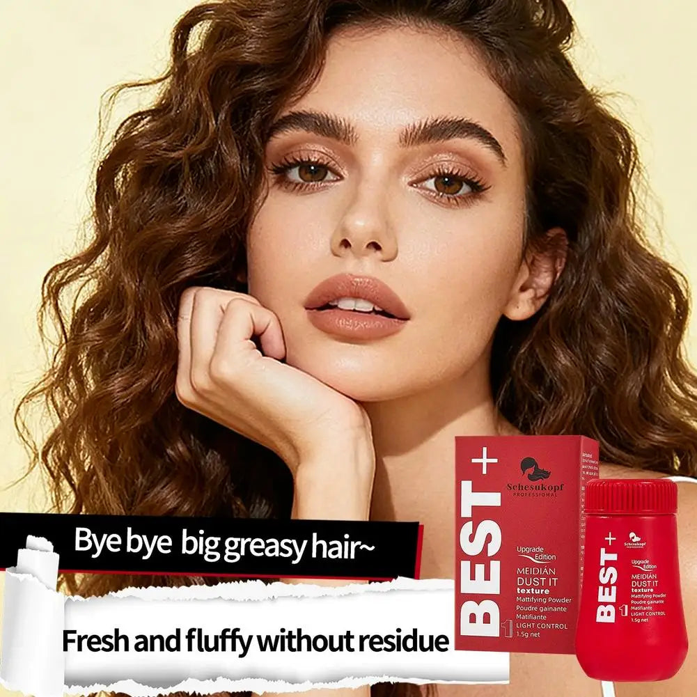 1/2PCs Fluffy Hair Powder Hair Volumizer And Texture Powder Matte Powder Oil-absorbing Powder Men Women Hair Styling No-Wash Quake