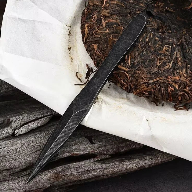 High-quality handmade tea knife, tea needle, tea cone, steel tea needle, black tea cake, pu'er tea set accessories Quake