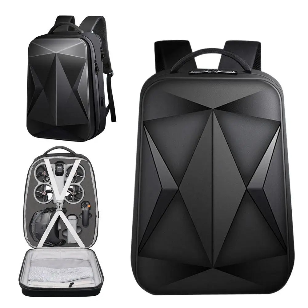 Hard Shell Backpack for DJI Avata FPV Drone Accessories Waterproof Carrying Case with Goggles Storage Multi-functional Bag Quake