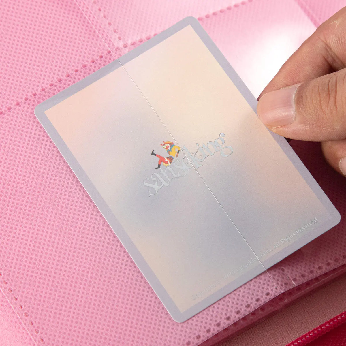 For Pokemon Premium Zipper 4/9/12 Pocket PU Card Binder Aesthetic Pink White Album for Pokemon Cards Game Collection Fan Photos Quake