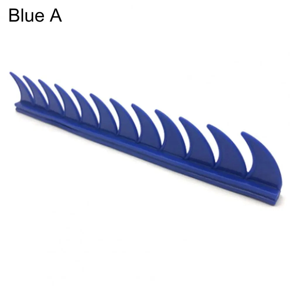 Universal Motorcycle Modified Helmet Sticker Personalized Cockscomb Horns Decal Quake Blue A