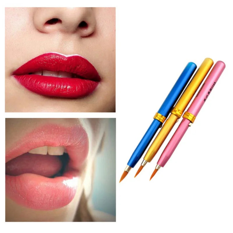 Retractable Portable Makeup Lip Brushes Cosmetic Eyeshadow Brush with Cap Women Makeup Tools Quake