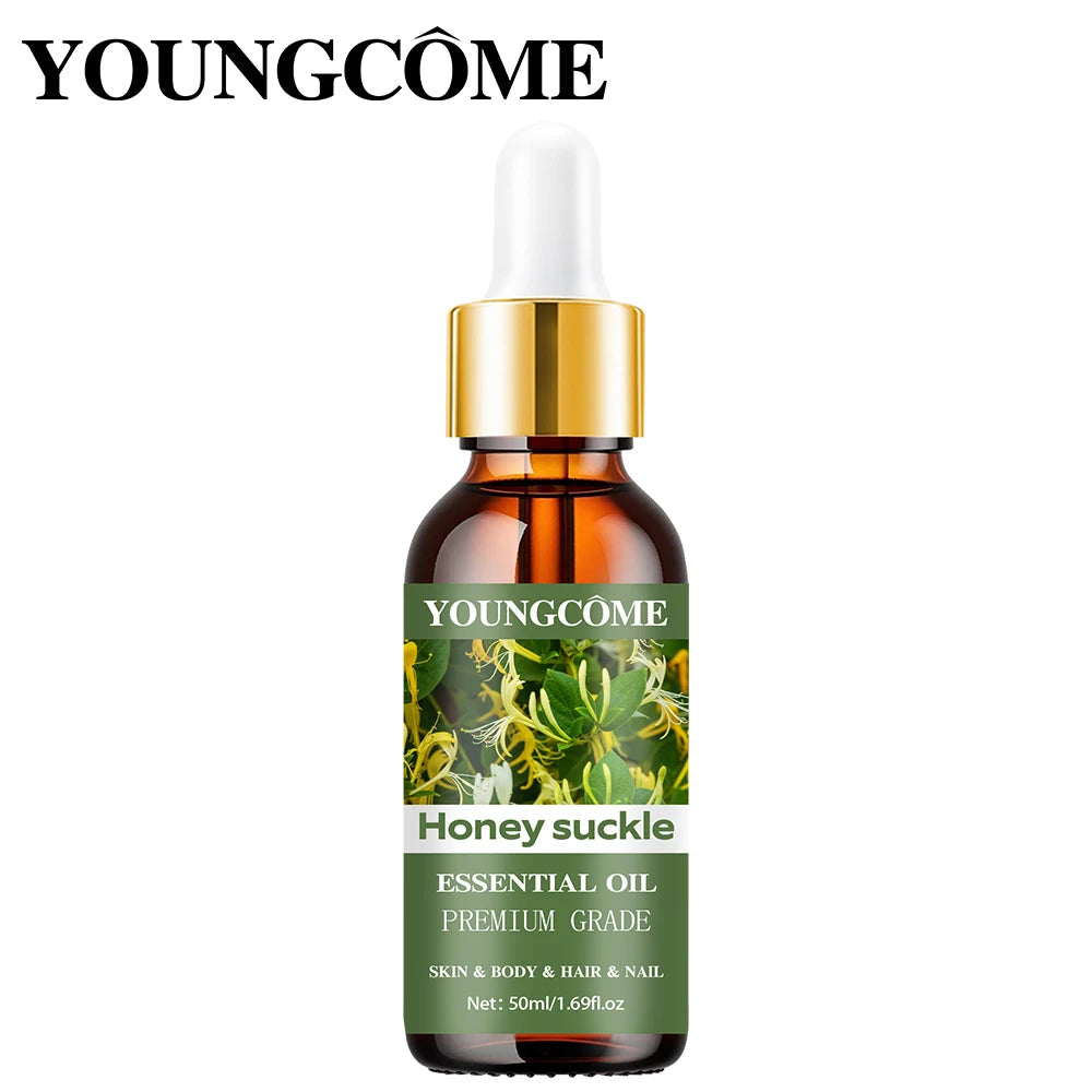 Honeysuckle essential oil, withsoothing skin,soothing physical and mental effects. Suitable for body massage,DIY Beauty Recipes Quake