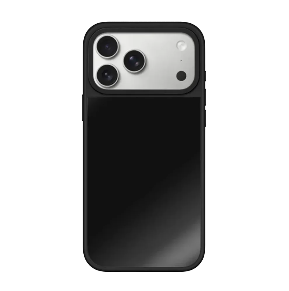 Plain Pure Mirror Surface Magnetic Phone Case Cover for IPhone 12 13 14 15 16 17 18 Pro Max Case with Camera Ring Stand Quake