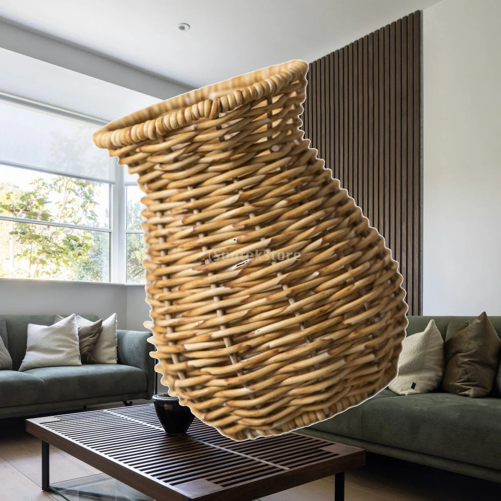 Premium Plastic Woven Vase Designer Flower Pot Small Arrangement Holder for Room Decoration Wedding Events Quake
