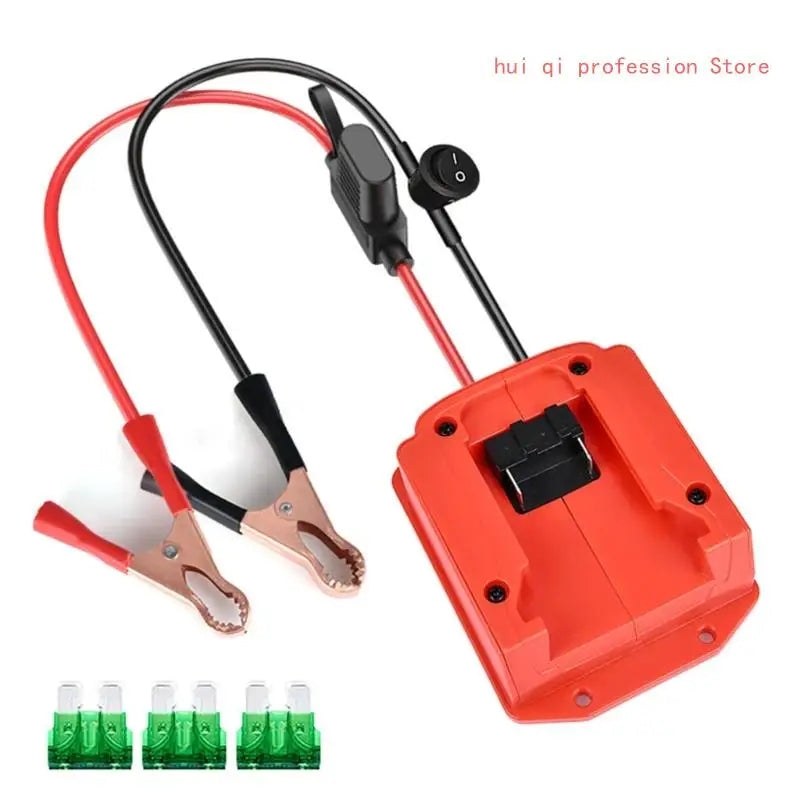 Lightweight Emergency Battery Jump Starter for Multiple Vehicles with Cables Quake