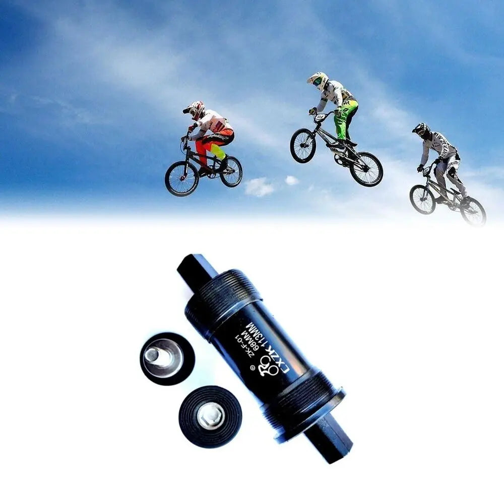 Bottom Bracket Threaded BB Variable Speed Bicycle 113mm 118mm Bicycle Bottom Bracket 120mm 126mm Square Taper Bottom Bracket Quake