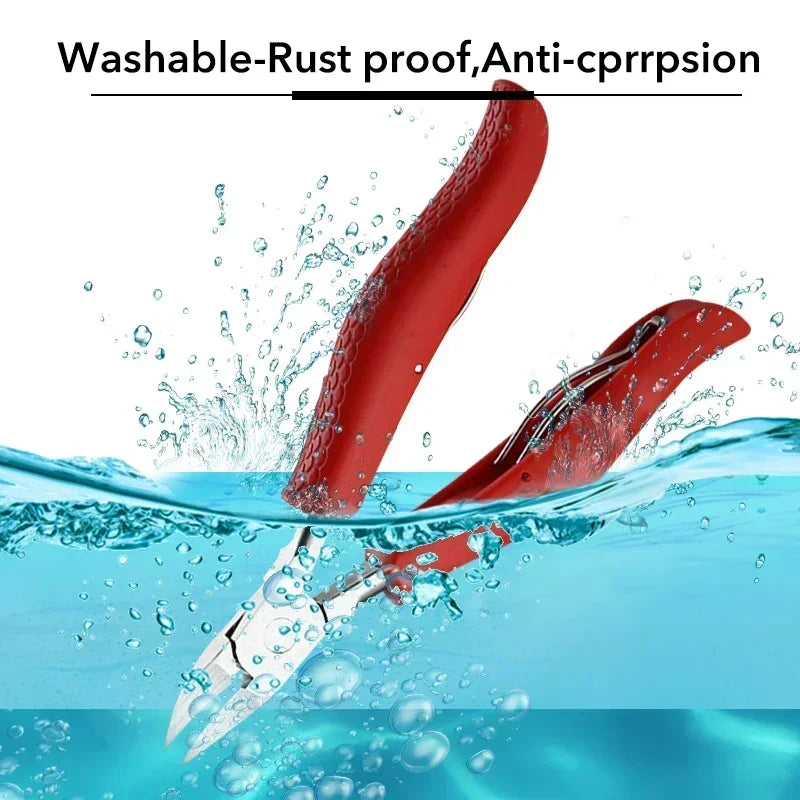 Foot Care Tool Nail Clippers Ingrown Toenail Podiatry Correction Nippers Cuticle Cutters Cut Paronychia Pedicure Manicure Hand Quake