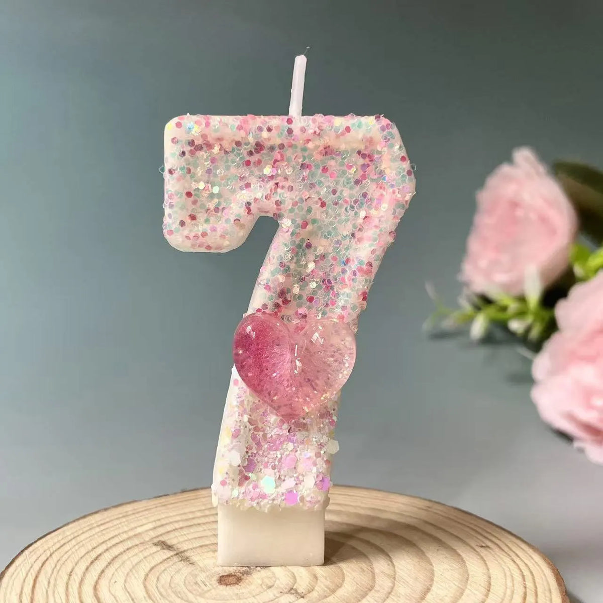 Creative Digital Candles Romantic Love Cute Styling Birthday Cake Candles Quake H