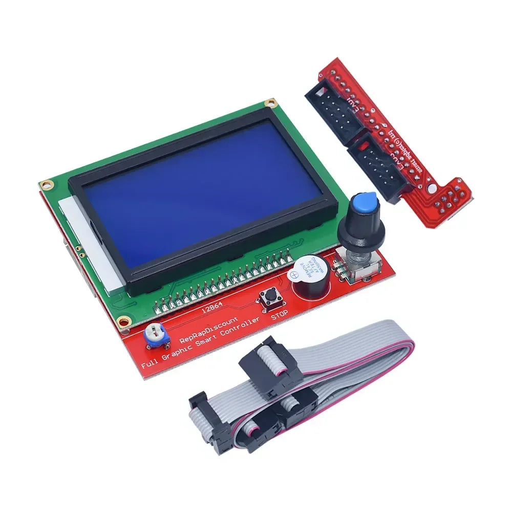 LCD 2004 12864 Control Panel Smart Controller Display Compatible with Ramps 1.4, 1.5, 1.6 for RepRap Mendel 3D Printer Quake