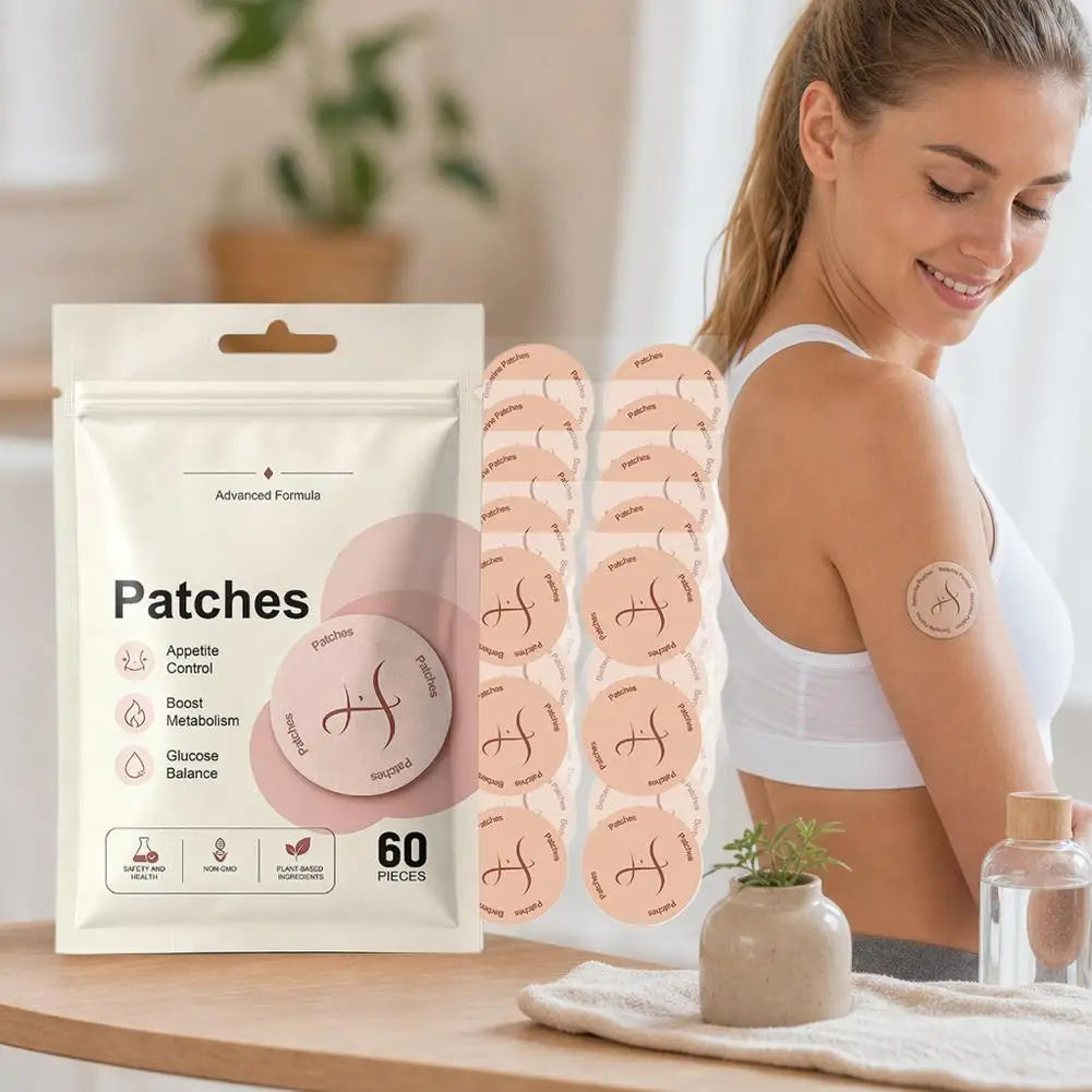 Berberine Patch Daily Wellness Support Breathable Gentle Adhesive Body Patch Long Wear Comfortable Skin Care Quake