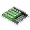 For Raspberry Pi Gpio Expansion Extension Board Screw Terminal Hat For Raspberry Pi 2B/3B/3B+/4B/Zero/Zero W Quake Default Title