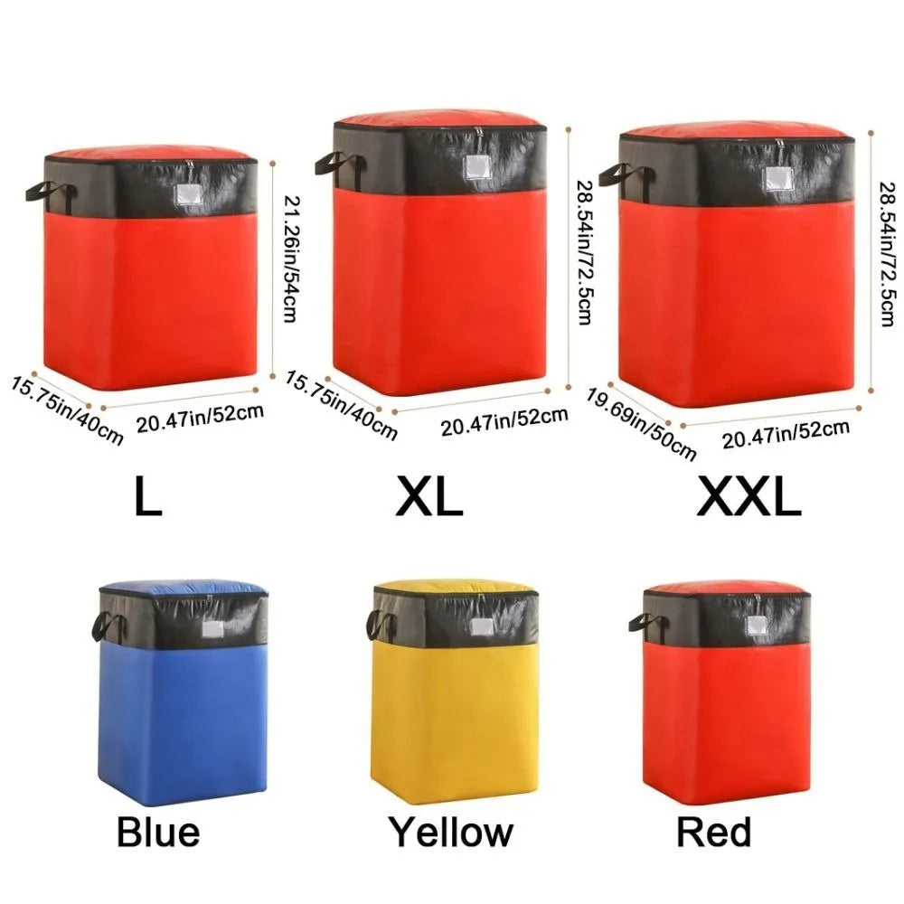 Large Capacity Moving Package Bag Durable Multifunctional Luggage Packing Bag Dustproof Moisture-proof Clothes Quilt Storage Bag Quake