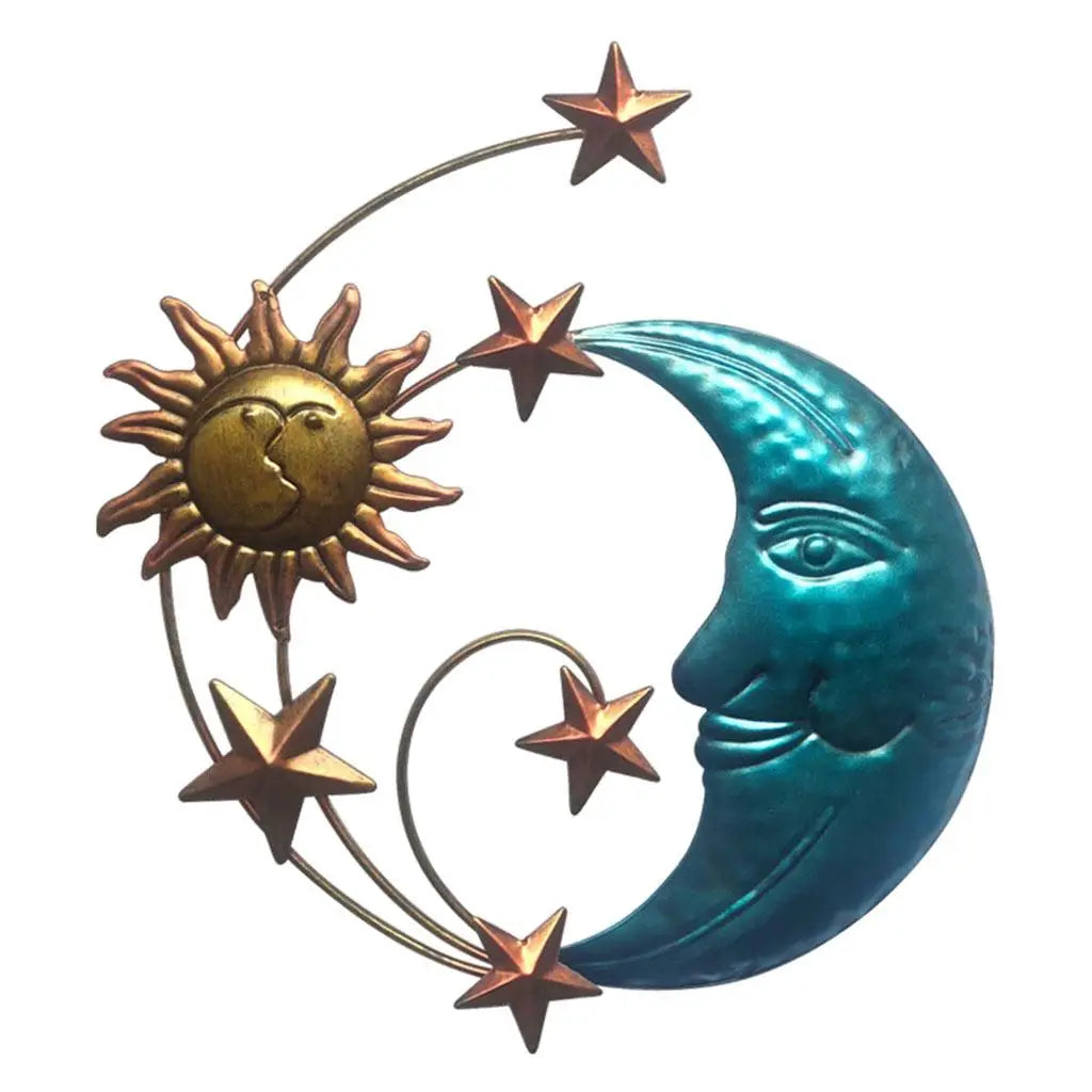 Modern Hanging Interior Sculpture Iron Decorative Creative for Backyard Gifts for Quake