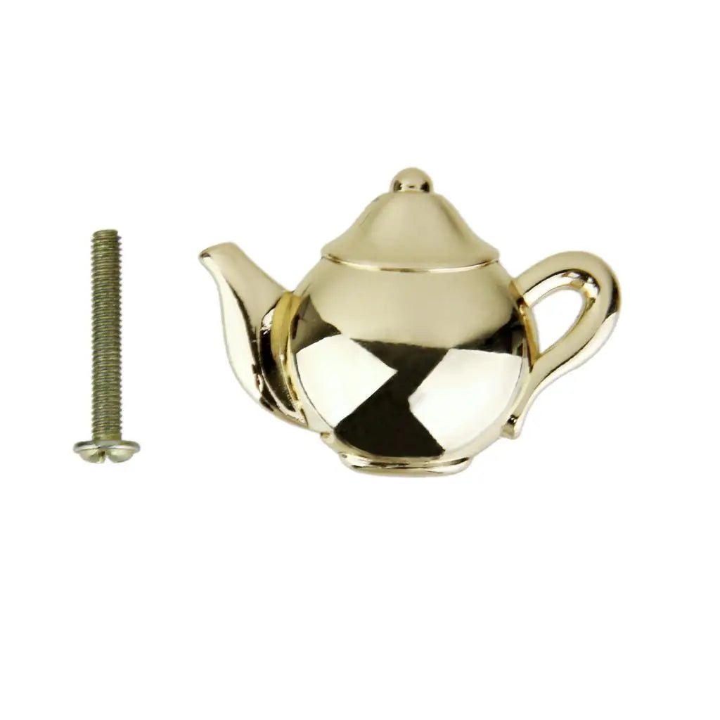 Zinc Alloy Golden Cabinet Knob Door Pull Handle Furniture Hardware for Cupboard Drawer DIY Quake
