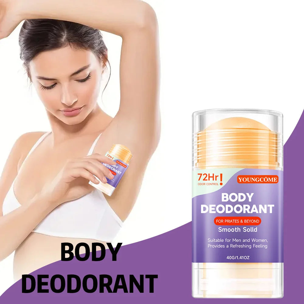 Body Deodorant For Priates & Beyond Smooth Solld Suitable For Provides A Refreshing Feeling Stay Fresh Fade Body Odor Quake