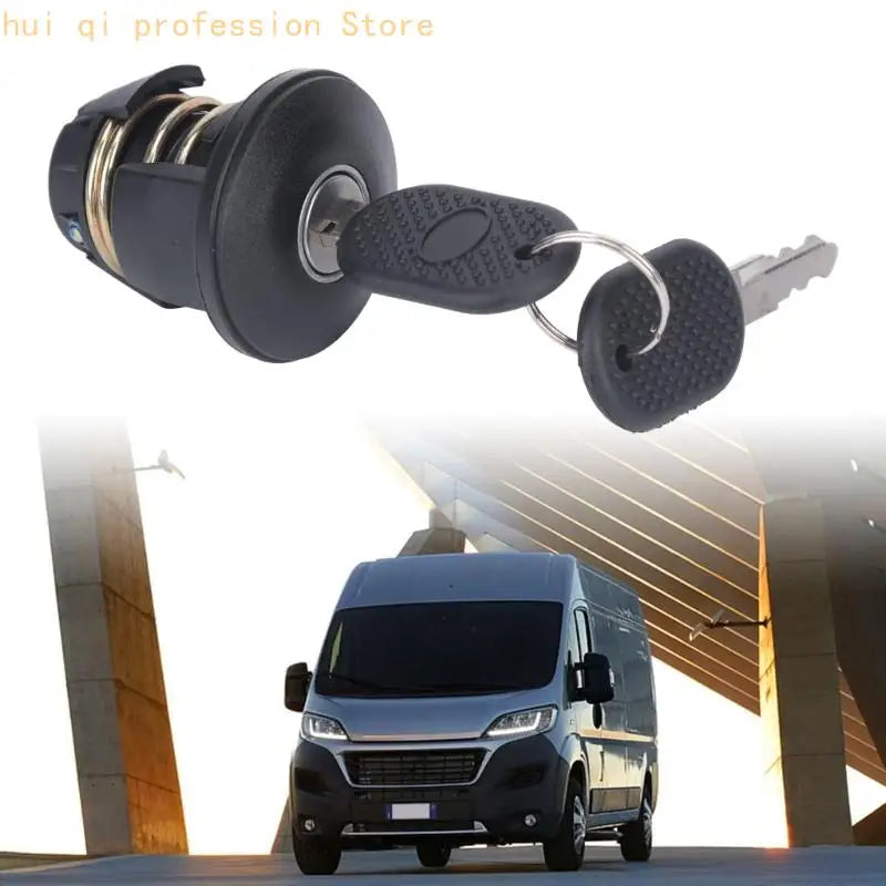 Keyed Lock Unit with 2 Keys for Filler Replacement Parts for Ducato H8WE Quake