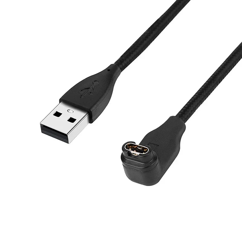 USB Charging Cable For Garmin Fenix 7 7S 7X 6 6S 6X 5 5X 5S Plus Vivoactive 3 Forerunner 945 935 245 255 Charger Dock Quake USB bianzhi wan tou