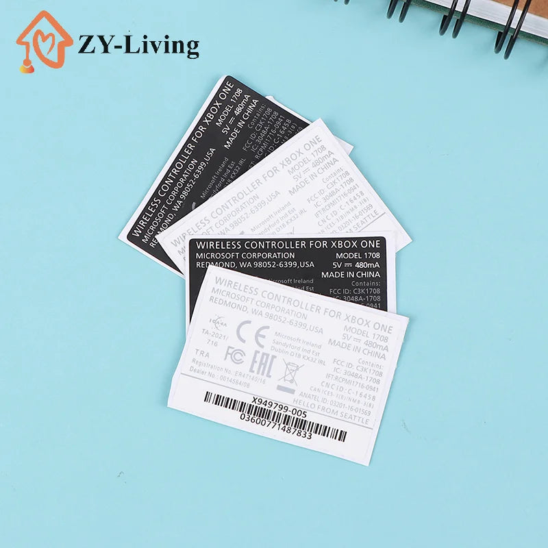 2pcs Lable Seals Sticker Handle Stickers For ONE Slim Wireless Controller Sticker Quake