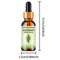 Natural rosemary essential oil,Repairs DamagedHair Improves Hair Quality Moisturizes Hair Care oil suitable fo hair,body,massage Quake 30ML