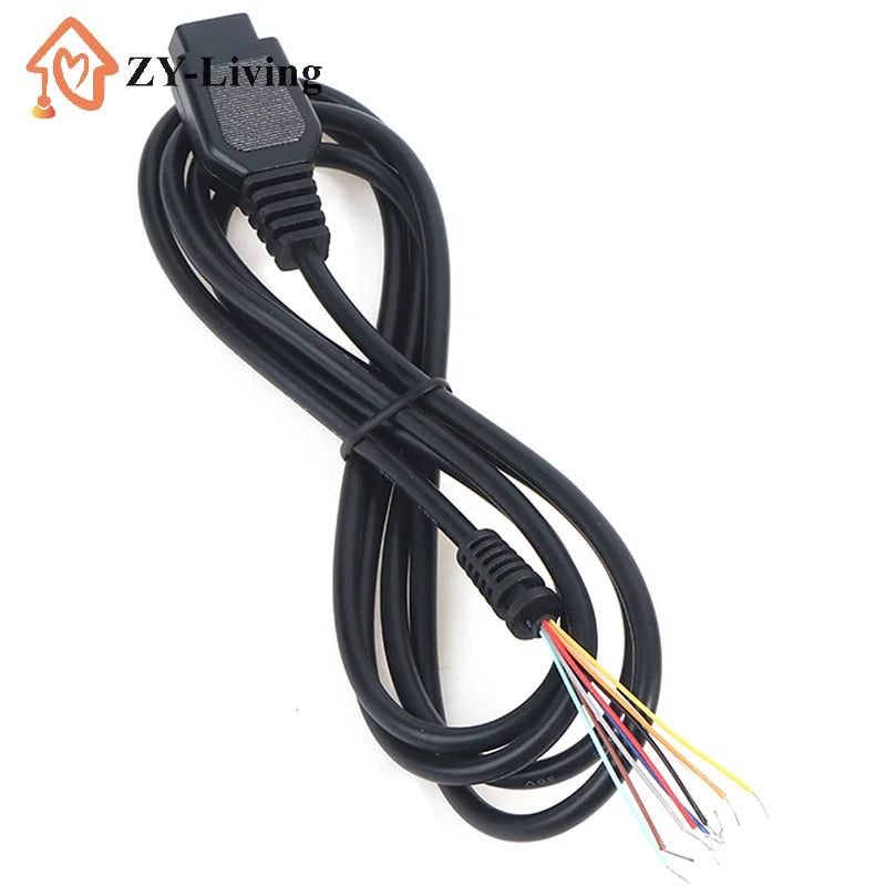9 Pin 1.5M Extension Cable For Sega Genesis 2 for MD2 Controller Gamepad Quake