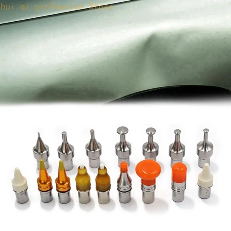 Vehicle Body Leveling Tool Pen Set with Mixed Heads, Manual Repair Format for Detail Leveling, Local Bodywork Care, and Quake