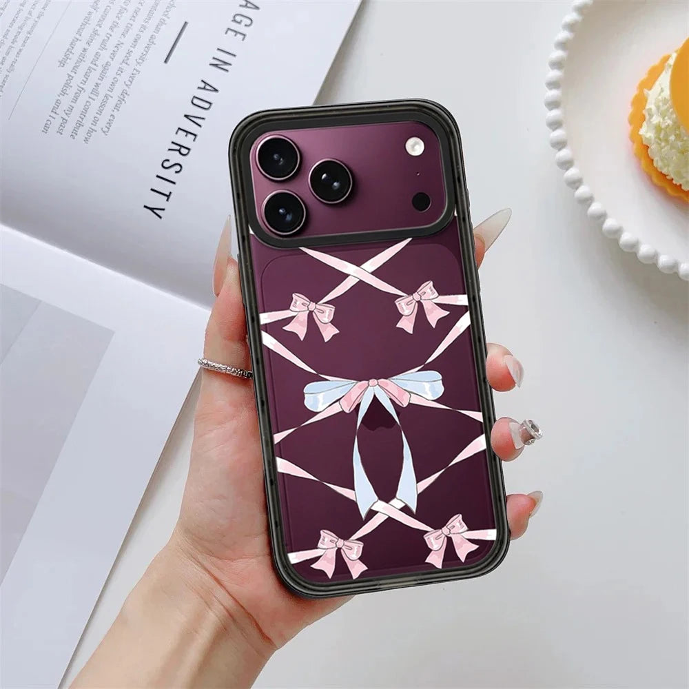 6091738 Impact Black Border Magnetic Case: Compatible with IPhone 18 17 16 15 14 13 Pro Max 18Pro Quake