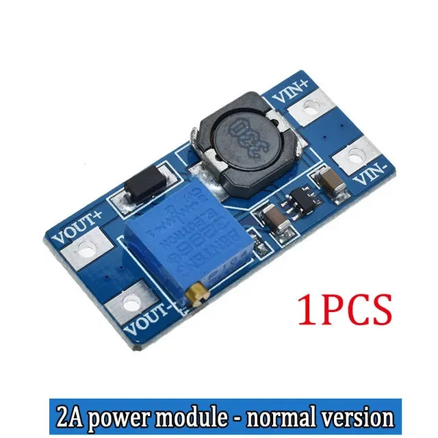 Converter Booster MT3608 2A DC-DC Step Up Power Supply Module MAX Output 2V-24V to 5V 9V 12V 28V for Arduino Quake MT3608 1PCS
