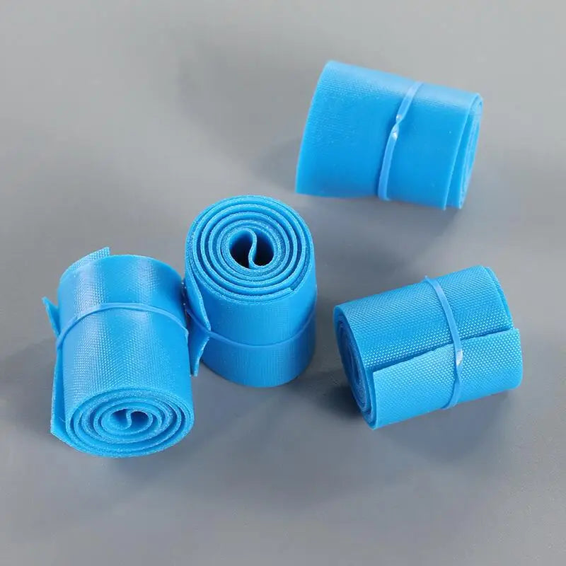 5pcs Disposable Tourniquet Non-latex Tourniquet Blue TPE Silicone Safety First Aid Props Outdoor Sports Camping Equipment Quake