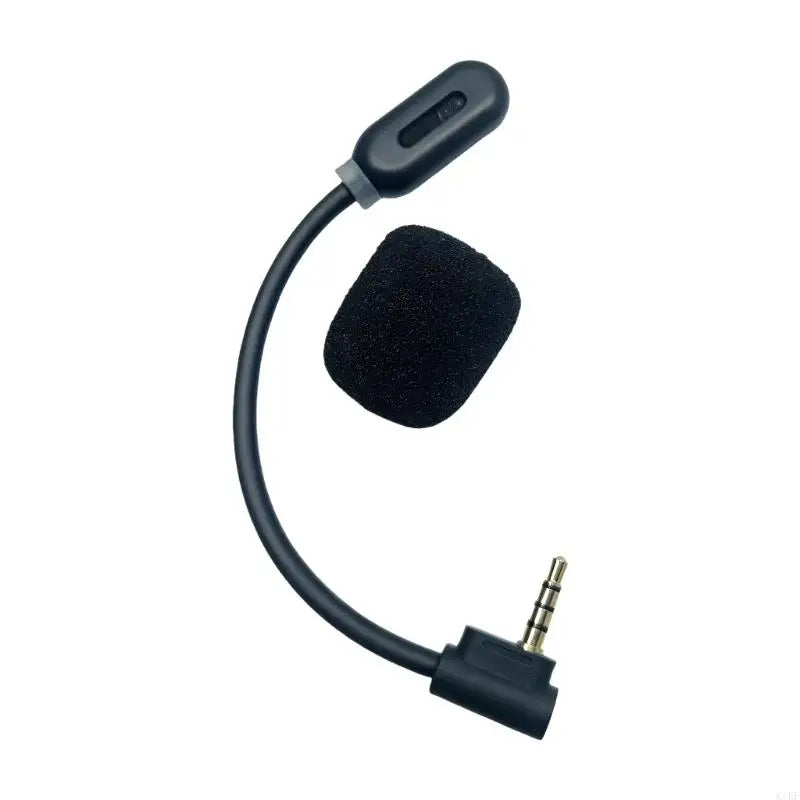 Plugs In Gaming Headsets Mic Replacement with 3.5Mm Connectors, Bendable Microphones Arm and Foam Windscreen K1KF Quake