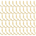 Mini Screw-in Hooks Heavy-duty Ceil Hooks for Hanging Plant String Lights Hanging S Screw Hook Multifunctional Wall Mount Holder Quake 200PCS Gold