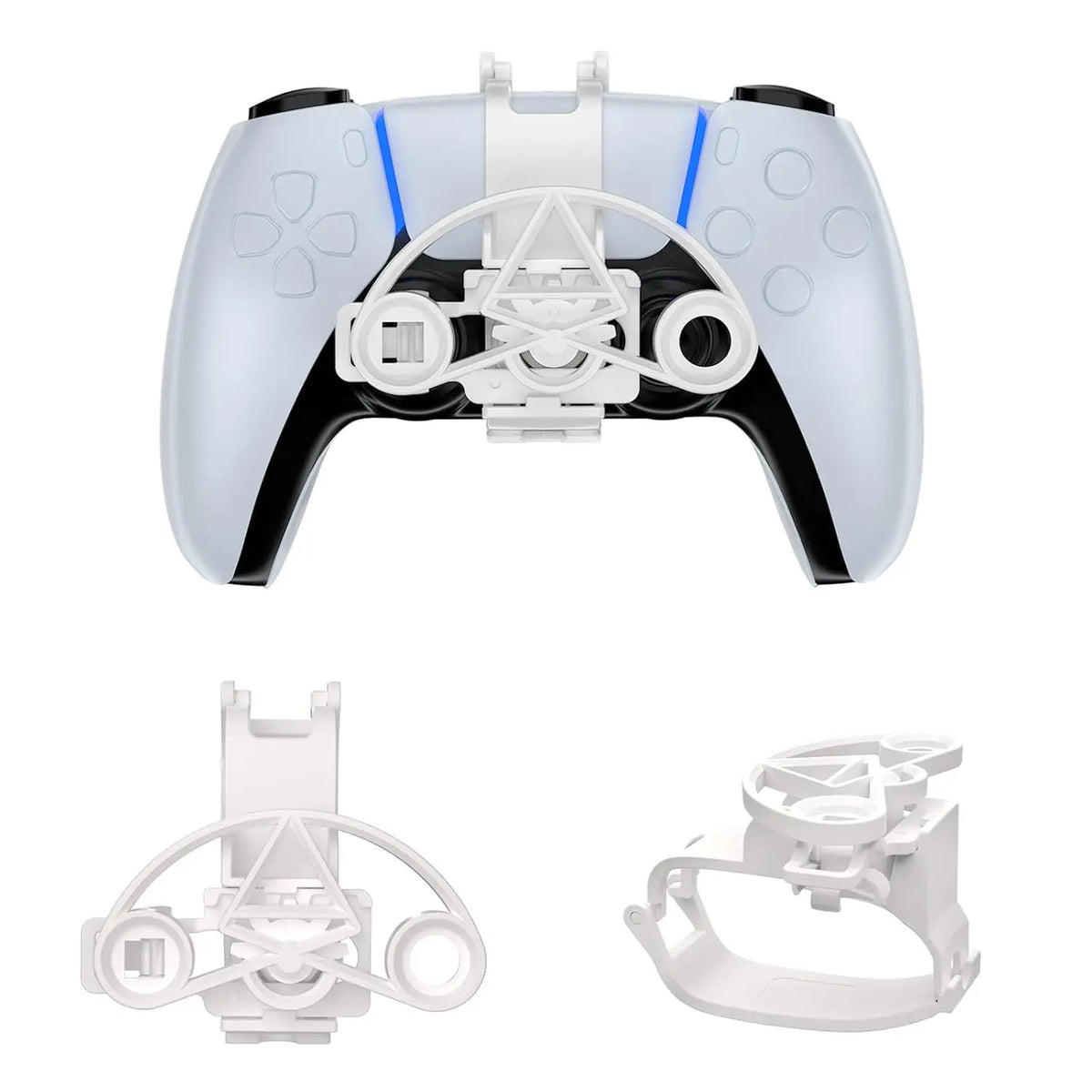 Mini Steering Wheel for PS5 Controller,Racing Game Accessory Compatible with PS5 & PS5 Slim Quake