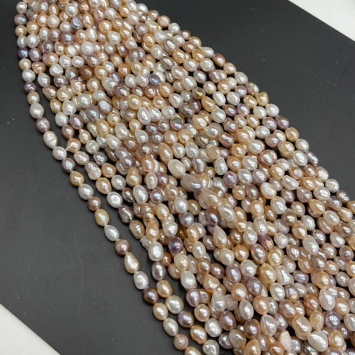 Rainbow Isolation Pearl Natural Freshwater Irregular Pearl For Jewelry Making DIY Necklace Bracelet Chains Accessory Quake