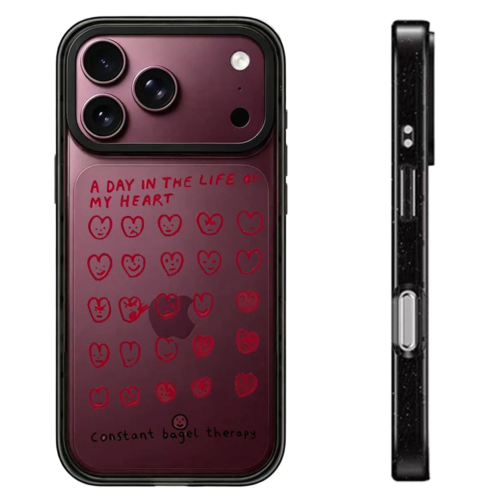 Red Ribbon Leopard Pattern Impact Magnetic Phone Case Cover for IPhone 14 15 16 17 18 Pro Max Case Quake
