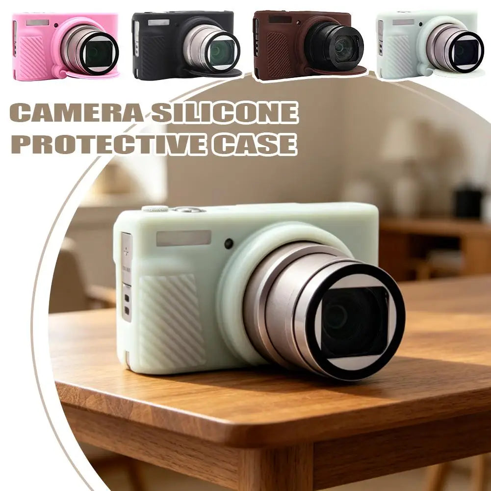 Soft Silicone Case for Canon PowerShot SX740 SX730 HS Camera Protective Shell Skin Cover Armor Case Bag Camera Accessories Quake