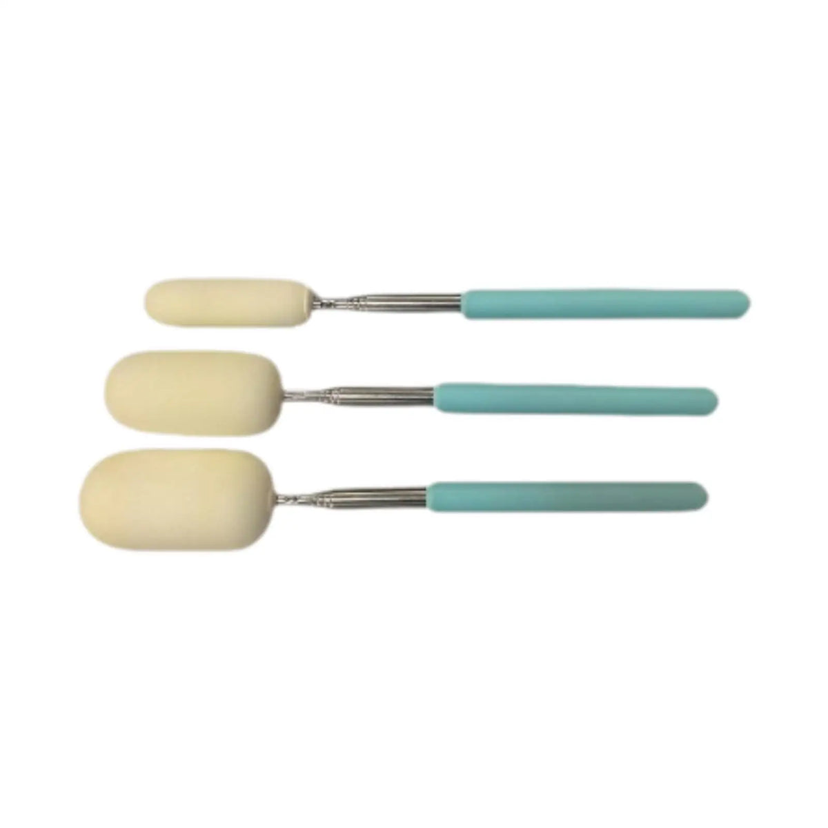 3X TElescopic sponge sticks Tools to shape the ceramic kit of ceramic tool Quake Blue