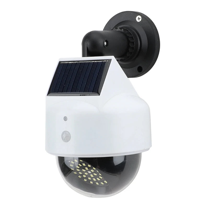 Dome Dummy Fake Camera Simulation Monitor Security Camera with Light Simulated Camera 3 Mode Adjustable K1KF Quake