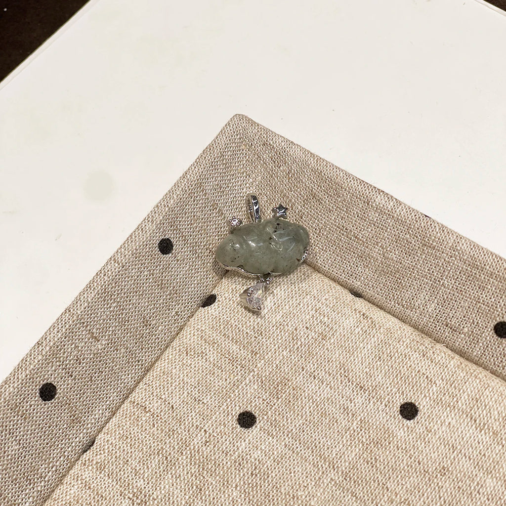 Natural Stone Star Diamond Pendant 19x24mm For Jewelry Making DIY Necklace Bracelet Earrings Chains Accessory Quake